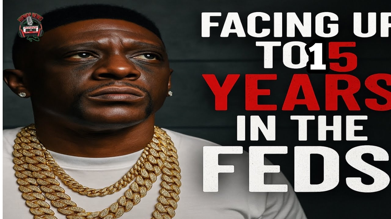 Boosie facing up to 15 years in the Feds