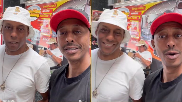 Gillie Da Kid Meets His Clone In Market And Goes Crazy Bro Whats Your Fathers Fu**ing Name??