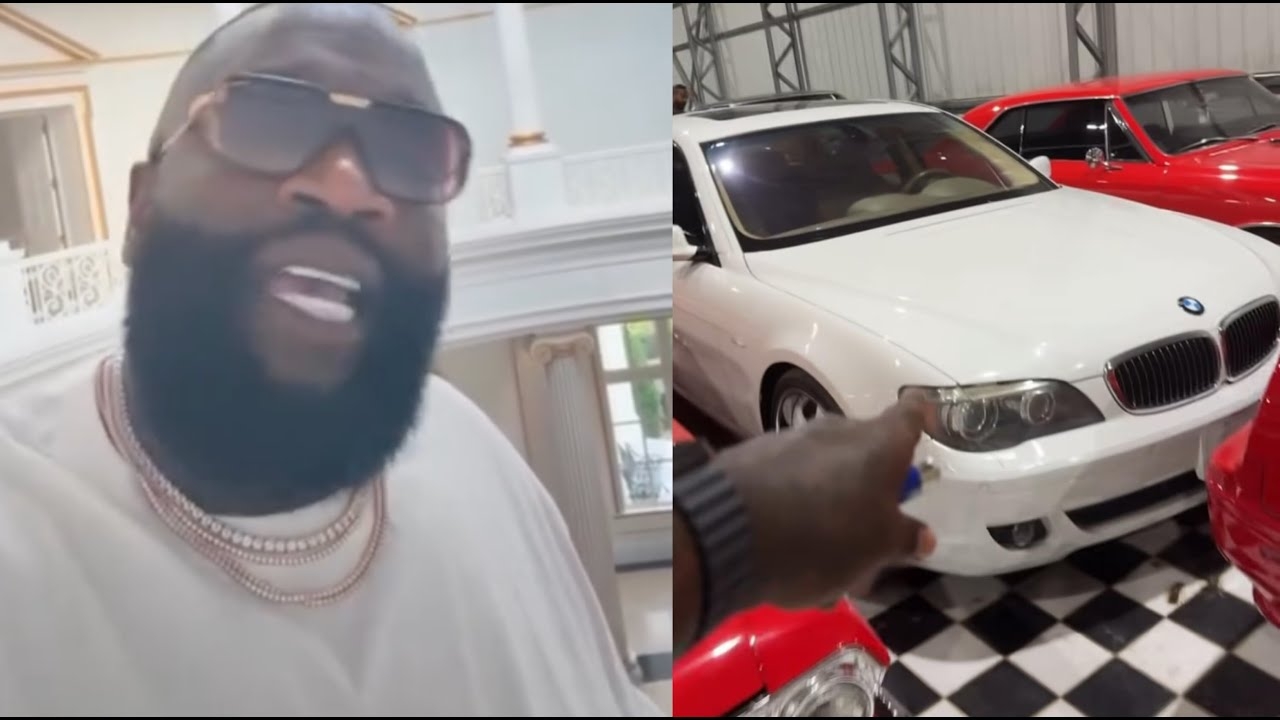 Rick Ross Proves He Still Has The White BMW From Hustling Music Video
