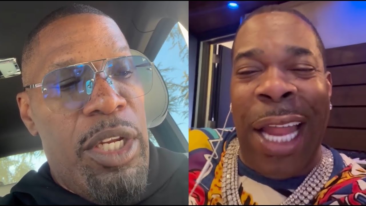 "Buss Rhyme" Jamie Foxx Does A PERFECT Busta Rhymes Impersonation