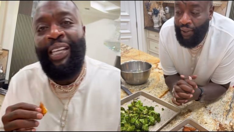 My Mouth Fluttering Rick Ross Girlfriend Jazzma Cooks Steaks & Potatos For Him 