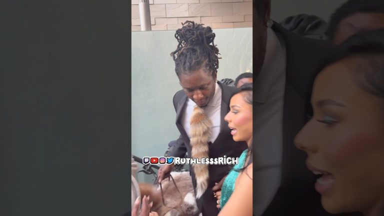 Young Thug and Mariah The Scientist At BET Awards, Young Thug Hates Gunna