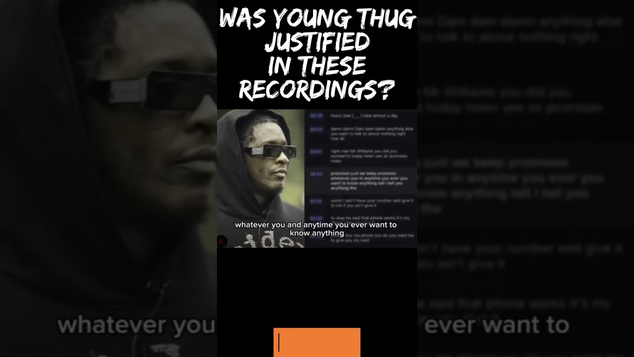 #youngthug faces backlash after seemingly snitching on tape after calling #gunna a rat.