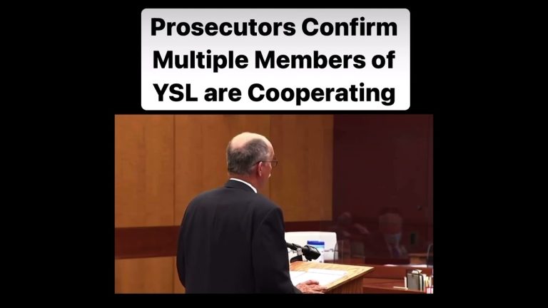 YSL Members Snitching    is Young Thug Cooked  