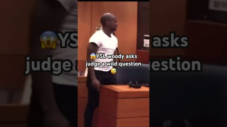 YSL woody tells judge 9am he cant get enough sleep 