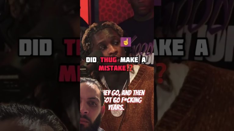 Young thug they told him he was going to jail 