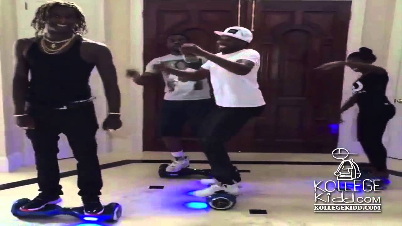 Young Thug & YSL Crew Tweakin With The IOHawk