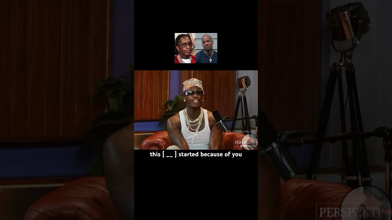 Young Thug Says RICO Started Because of Woody  | Perspektives With Bank