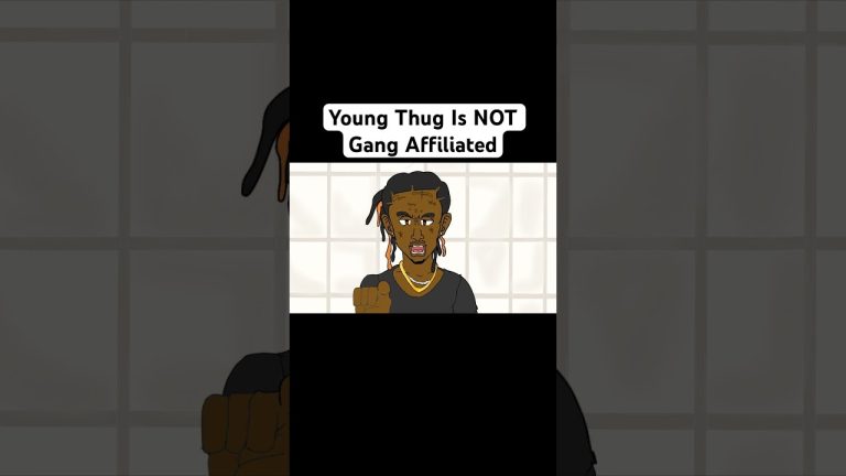 Young Thug Is NOT Gang Affiliated #shorts #rap #hiphop #youngthug