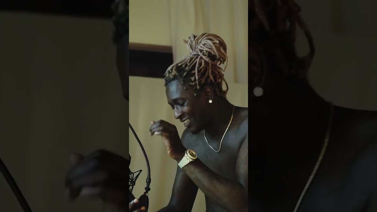 Young Thug making Contagious on Punk #rap #music #youngthug