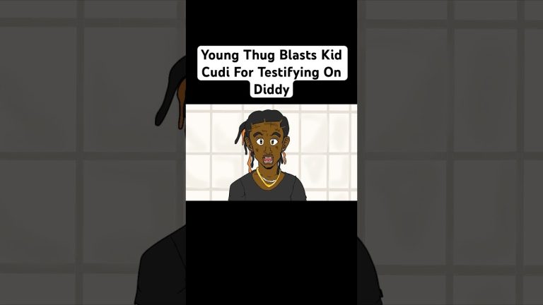 Young Thug Reacts To Kid Cudi Testifying On P Diddy #rap