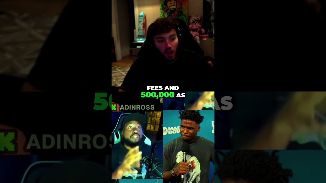 Adin Ross & Akademiks React to Tyreek Hill DIVORCE