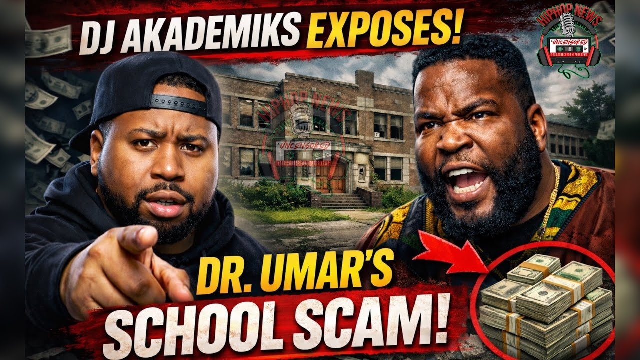 DJ Akademiks UNLEASHED The FEDS On Dr Umar Johnson