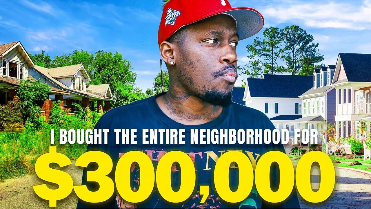 Shawn Cotton BOUGHT THE WHOLE NEIGHBORHOOD FOR $300,000!!! (VLOG TOUR!)