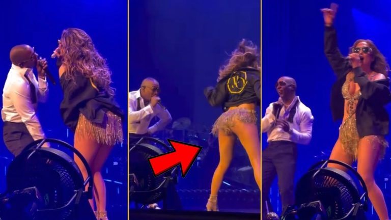 Ja Rule Brings Out Jennifer Lopez On The Stage In Vegas The Crowd Went Crazy After JLOs Dance