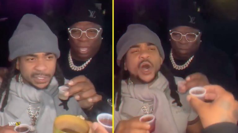 Max B Turning Up At Red Cafe's Lounge In NYC 'King Is Back, Wave Wishes Happy New Year To Everyone'