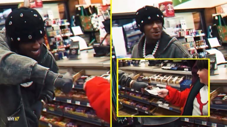 NBA YoungBoy Gives A Young Fan $100 At The Gas Station 'YoungBoy Always Bless The Kids'