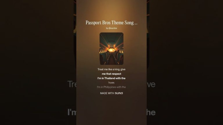Passport Bros Theme Song Remastered