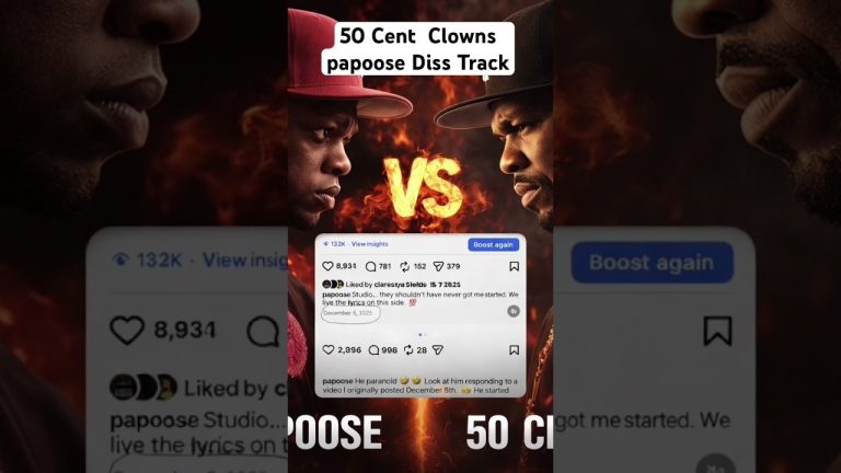 50 Cent Clowns Papoose #50cent #papoose #hhu #hiphopnews