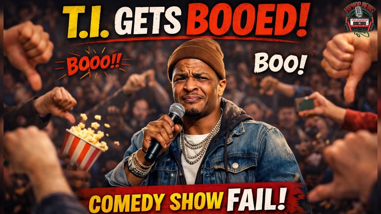 T.I. Gets Booed During His Comedy Show!