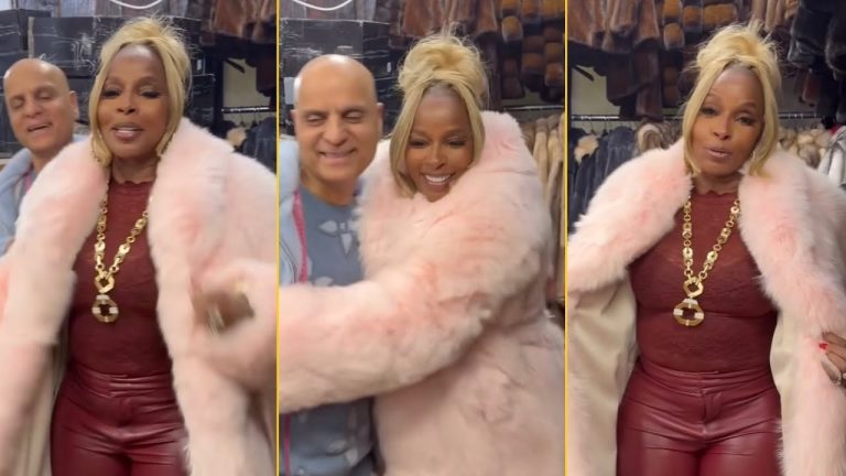 Mary J Blige Gets A Very Special Gift At Her 54th Birthday Happy Birthday To NY Queen