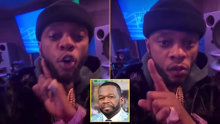 Papoose Previews New 50 Cent Diss Track In Studio Curtis You Are Done Fool !!!