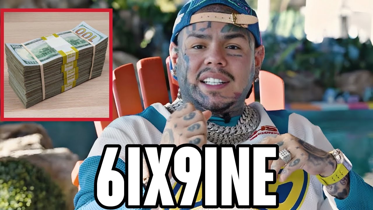 6ix9ine on blowing his first $50,000 rap check on jewelry My first show ever was $15,000