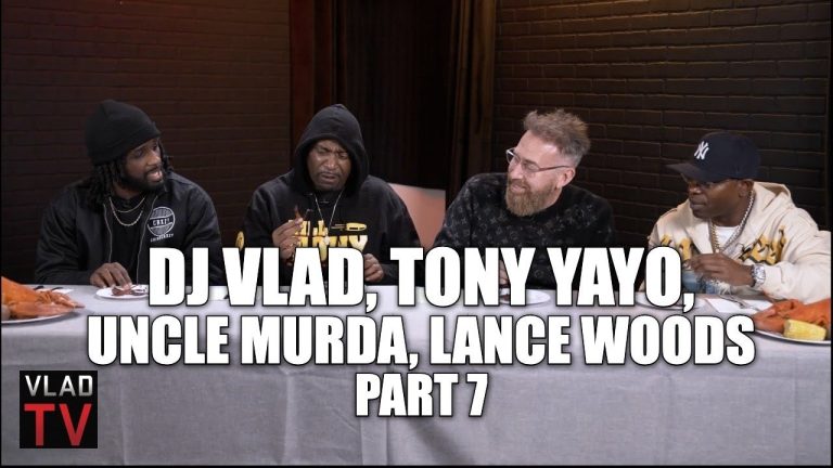 Tony Yayo, Uncle Murda, DJ Vlad & Lance Woods Try Eating Duck Tongues (Part 7)