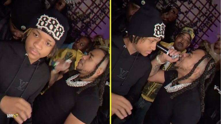 Max B's Son DJing For Him And French Montana At Their Album Release Party 'Like Father Like Son'