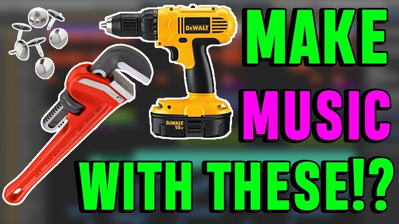 MADE A HIP HOP BANGER OUT OF RANDOM OBJECTS!?!