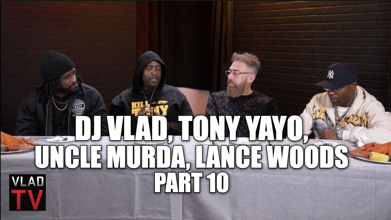 Tony Yayo, Uncle Murda, DJ Vlad & Lance Woods Eat Snails (Part 10)
