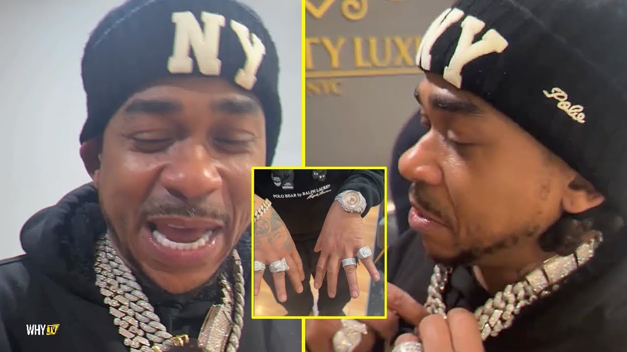 Max B Showing Off His Expensive Jewelry Made By Avianne 'Wave God Is Fresh As Ever!'