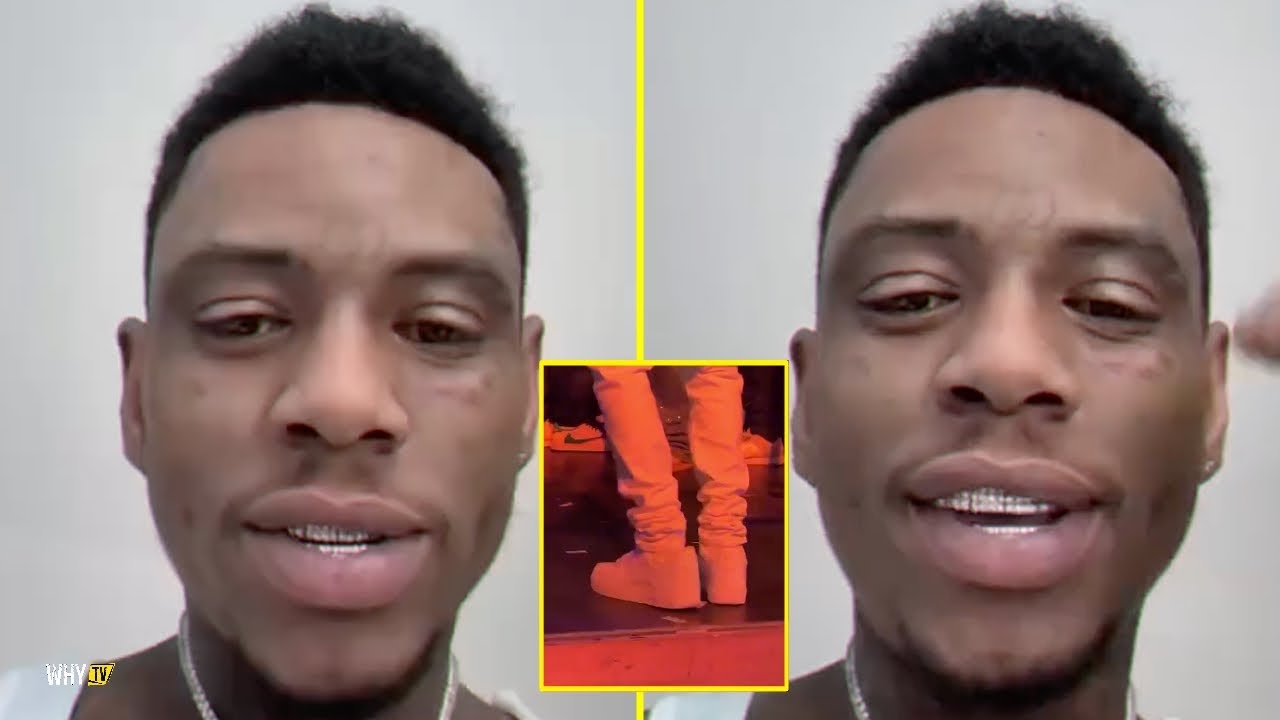Soulja Boy Reacts To The Viral Video Of Him Wearing Oversized Air Force 1s In The Club