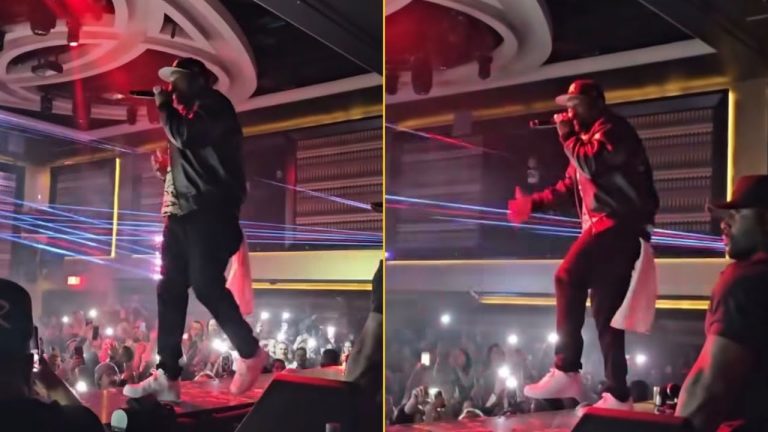 50 Cent Performs His Classic Songs In Boston Club Curtis Jackson Is Real King Of NYC