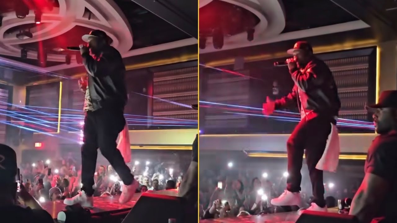 50 Cent Performs His Classic Songs In Boston Club Curtis Jackson Is Real King Of NYC