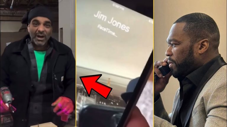 50 Cent Calling To Jim Jones Via Phone But Jimmy Doesnt Answer Pick Up Your Phone B****