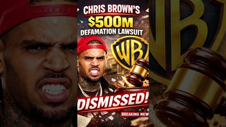 Chris Brown $500 million lawsuit against Warner Brothers dismissed #chrisbrown #warnerbros