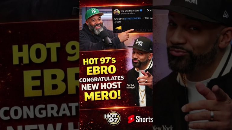 Ebro REACTS to his replacement on Hot 97s Morning show #ebro #mero #hot97 #hhu