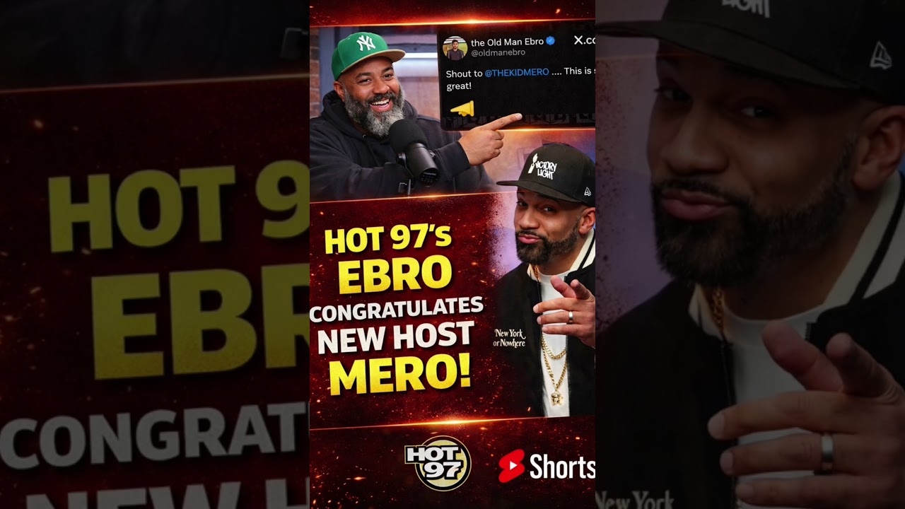 Ebro REACTS to his replacement on Hot 97s Morning show #ebro #mero #hot97 #hhu