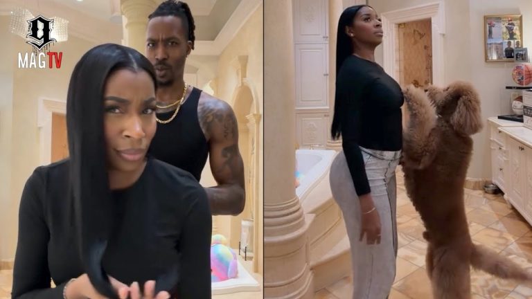 "Tendernism" Dwight Howard's Wife Amy Has Had Enough Of Him & The Dog! 