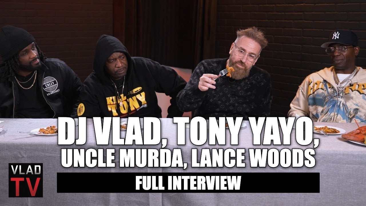 Tony Yayo, Uncle Murda, DJ Vlad & Sir Lance Try Caviar Pancakes, Duck & Weird Food (Full Interview)