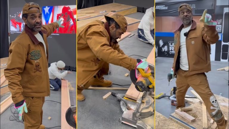 Jim Jones Shows His Building Skills To 50 Cent, Max B And Camron Capo Always Doing His Own Things
