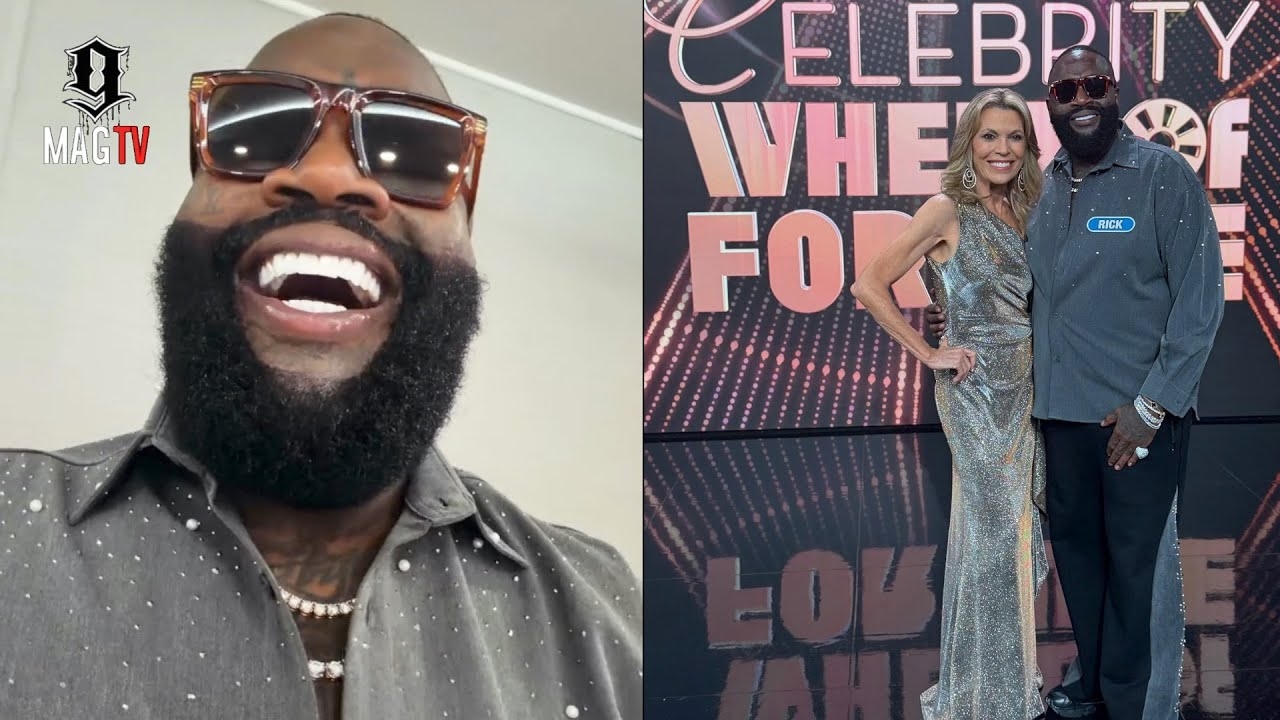"Can I Buy A Vowel" Rick Ross Makes An Appearance On Celebrity Wheel Of Fortune!