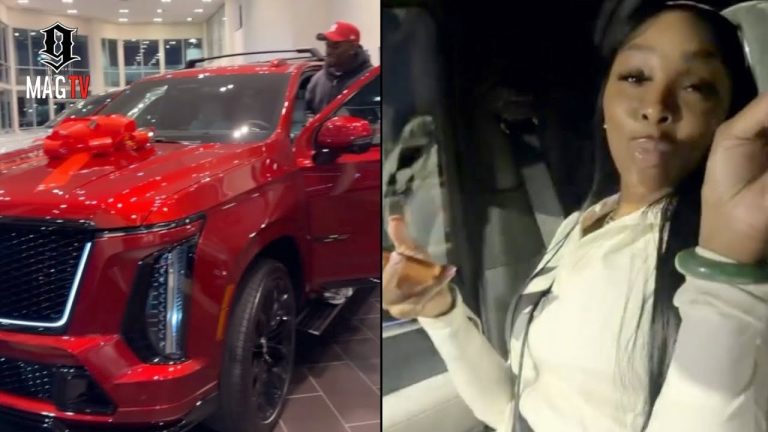 Xzavia Thomas & Wife Sierra Gates Take Delivery Of His 2026 Cadillac Escalade "V" Truck! 