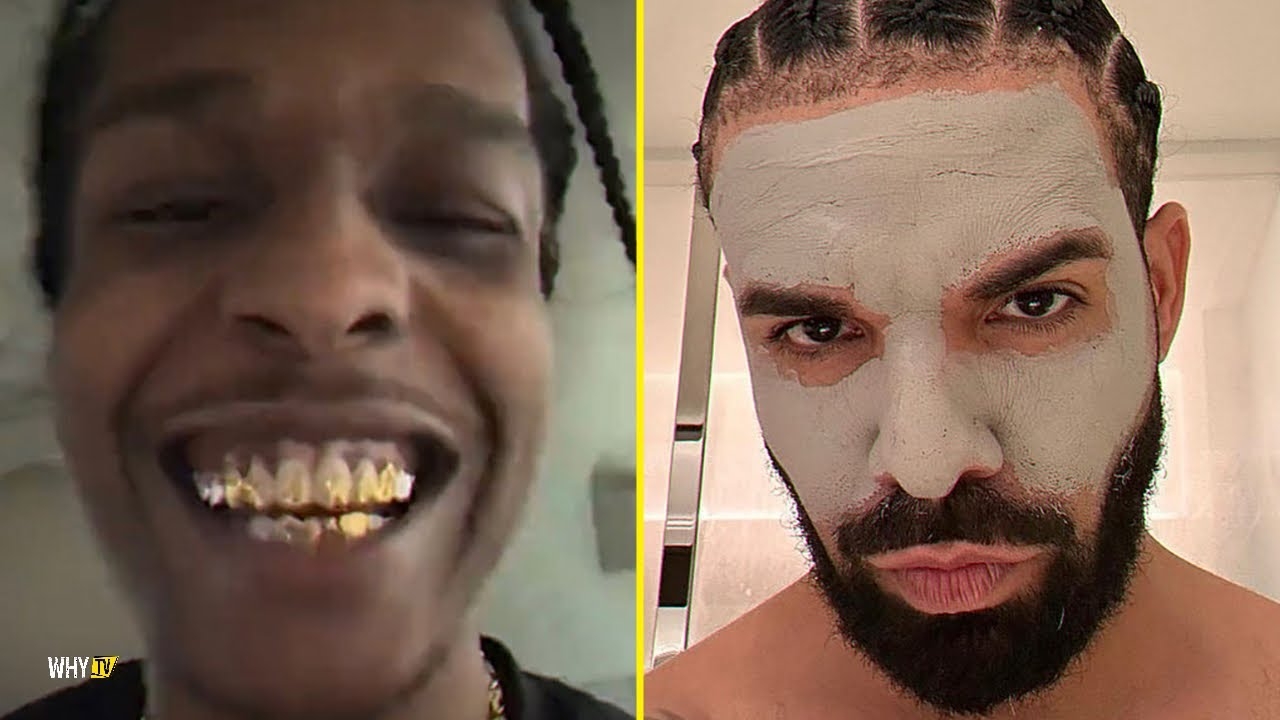 A$AP Rocky Dissing Drake In His New Song 'Stole Ya Flow' And Explains The Reason Behind Their Beef