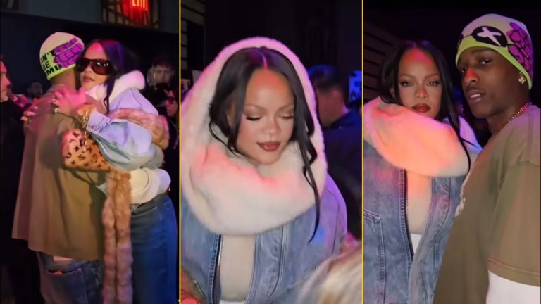 Rihanna Spotted At Asap Rockys New Album Release Party In NYC The Best Celeb Couple Ever