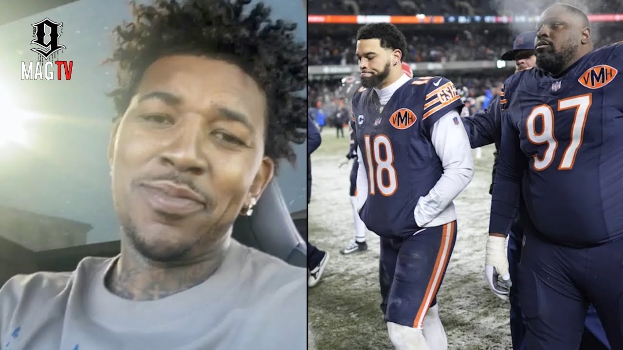 Swaggy P Cries In The Car After Caleb Williams & The Bears Lose To The Rams!