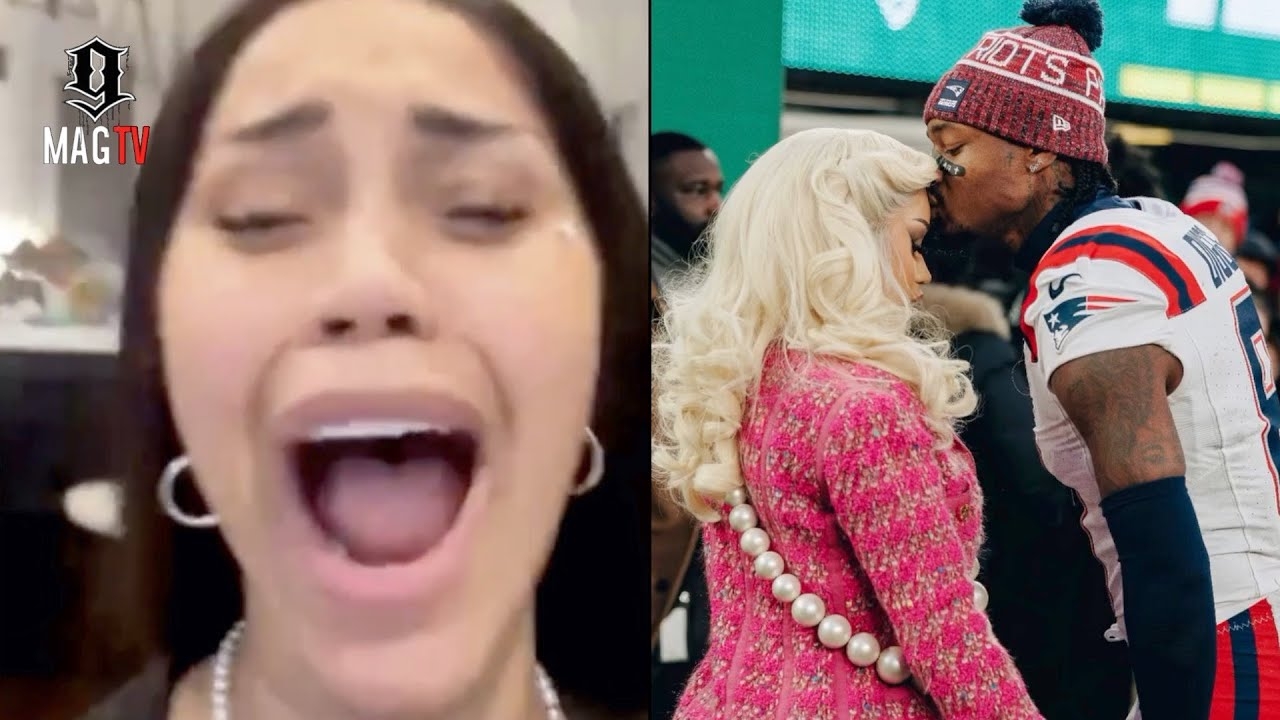 "I Can't F*kn Breathe" Cardi B Is A Nervous Wreck Watching "BD" Stefon Diggs Playoff Game!