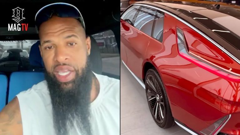 "I Got 11" Slim Thug Considers Being A Cadillac Ambassador After Seeing The $370k Celestiq! 