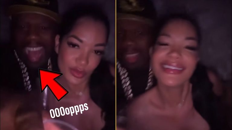 50 Cent Spotted With New Girl In NY Club Last Night Fifty Living His Best Life !